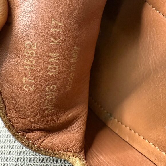 Johnston & Murphy Cellini Tassel Loafers Mens Size10M Brown Leather - Picture 4 of 9